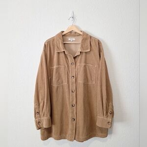 Madewell Cotton Corduroy Shirt Jacket 2X
